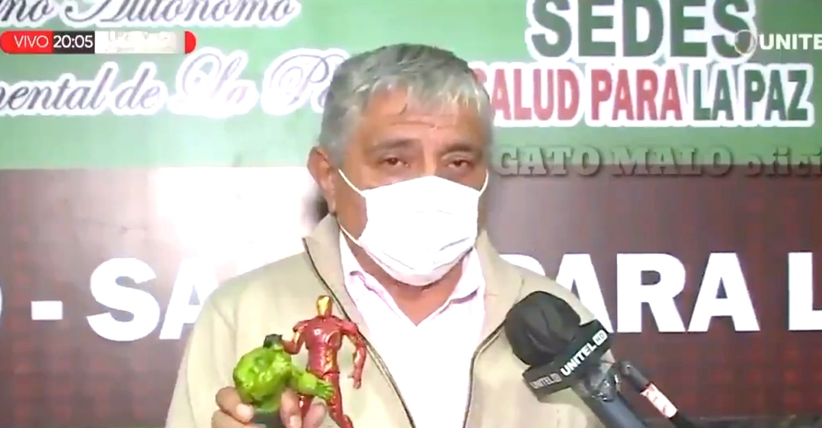 Ministro de Bolivia recurre a “Thanos” y a “The Avengers” para advertir sobre el coronavirus