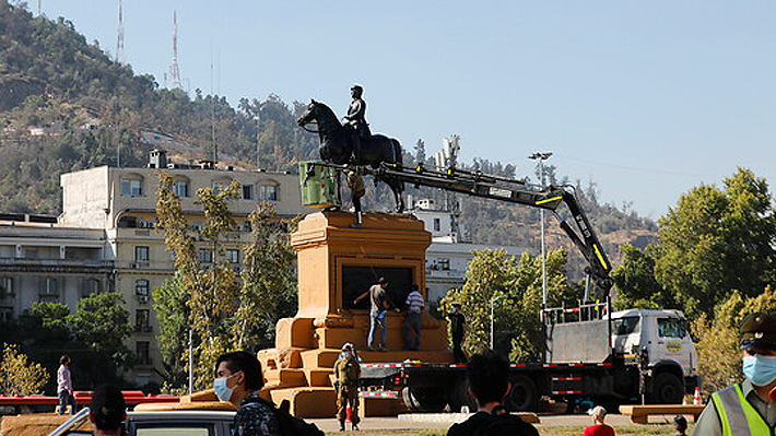 Consejo de Monumentos confirma que Baquedano volvería a Plaza Italia: “es un retiro temporal, por un tiempo acotado”