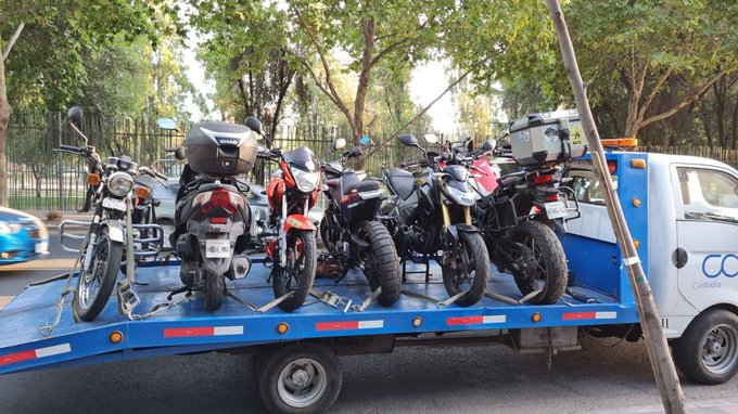 Más de 1.400 motos han sido retiradas de circulación al incumplir con medidas.