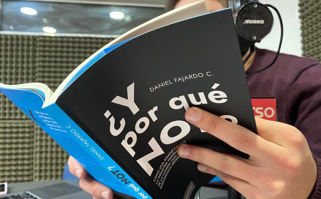 Daniel Fajardo y su libro ¿Por qué NOT?: “A la tecnología hay que desmitificarla y sacarle esa aura de susto”