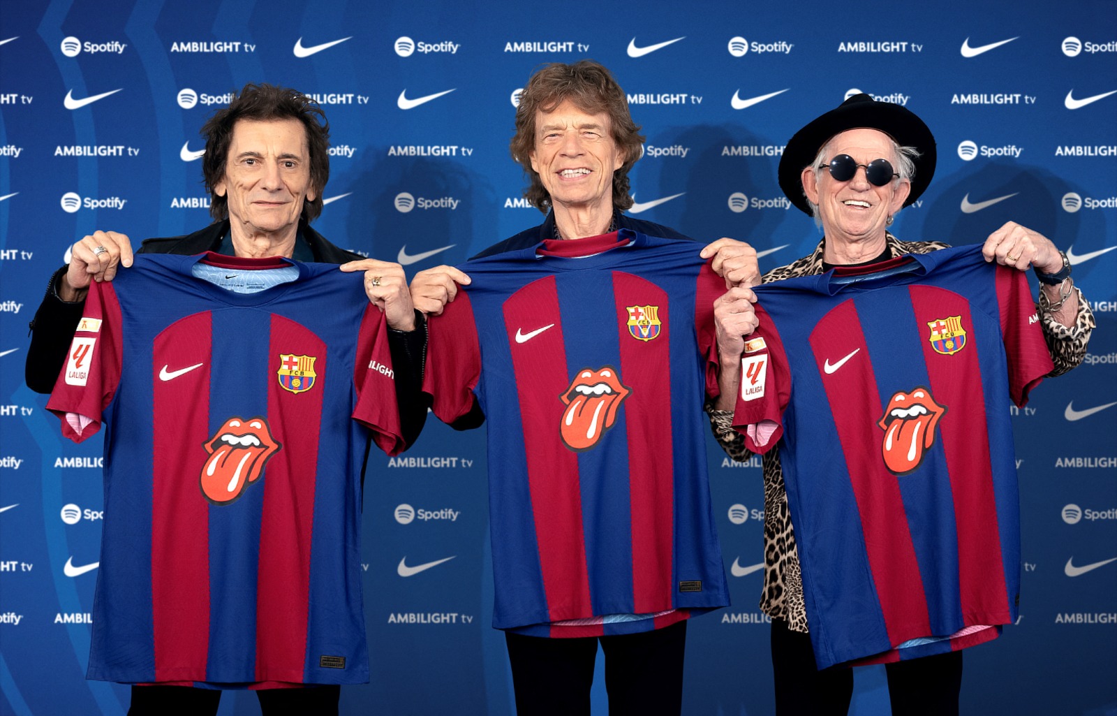 FC Barcelona llevará el histórico logo de los Rolling Stones en su camiseta