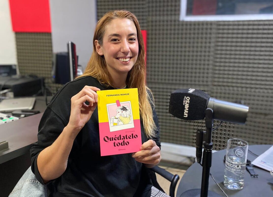 Fernanda Namur presenta su libro “Quédatelo todo”: “Las amistades terminan por las mismas razones que termina cualquier relación”